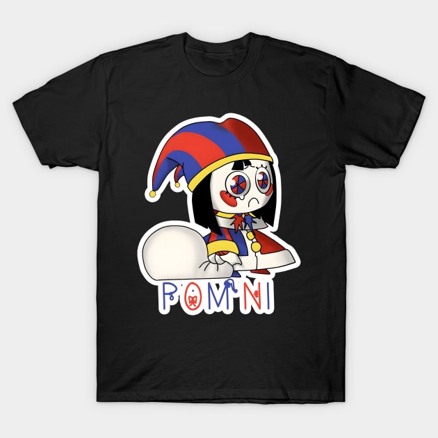 Pomni Padoru T-Shirt by the-Bebop